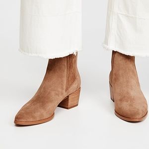 Rag & Bone Rover suede boots in camel